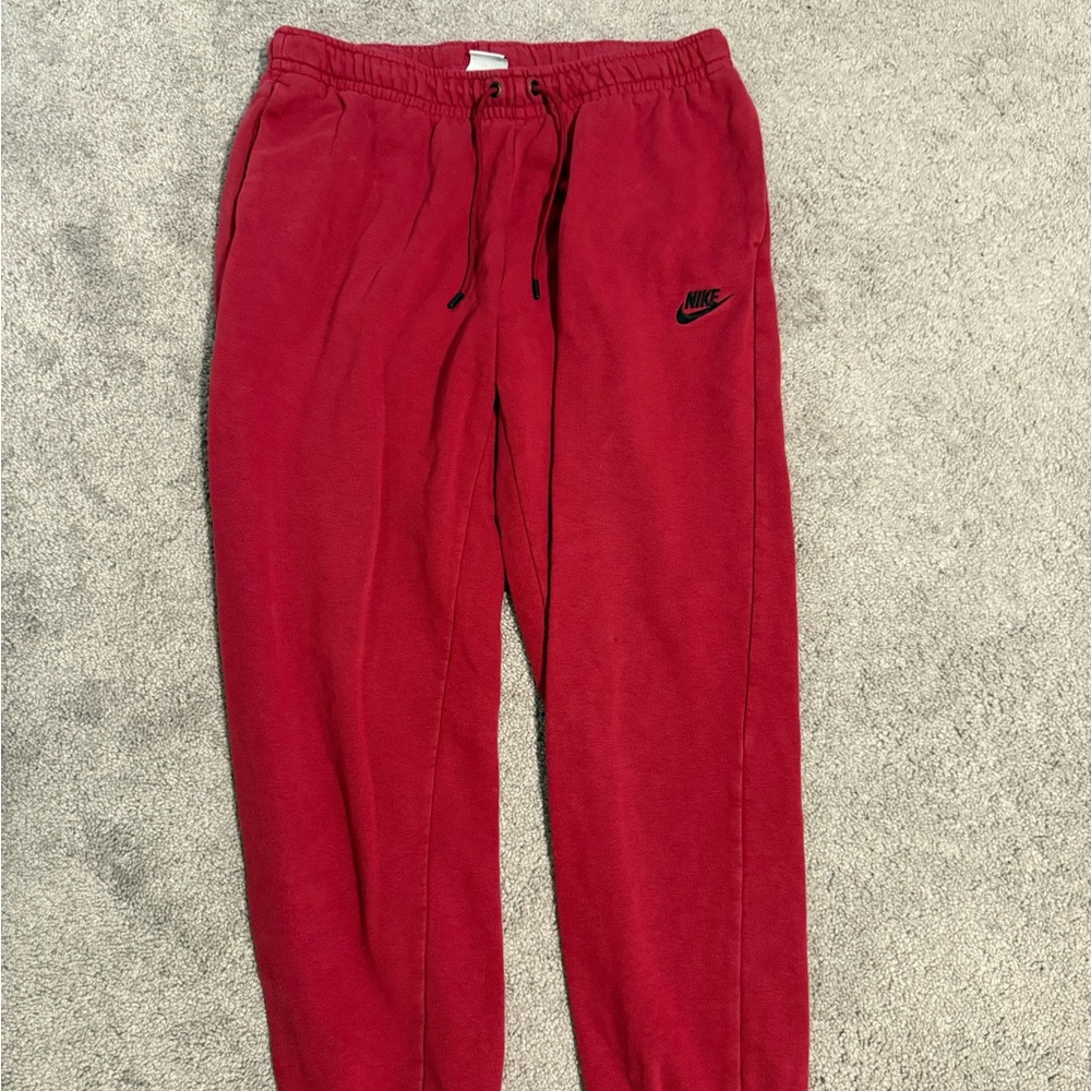Nike women’s Red/Maroon Joggers